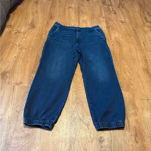 WOMENS EXPRESS JEAN JOGGERS SIZE 16
